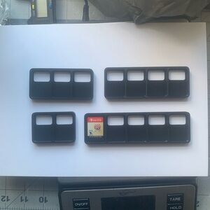 Black Nintendo Switch Game Travel Case Holder Organizers